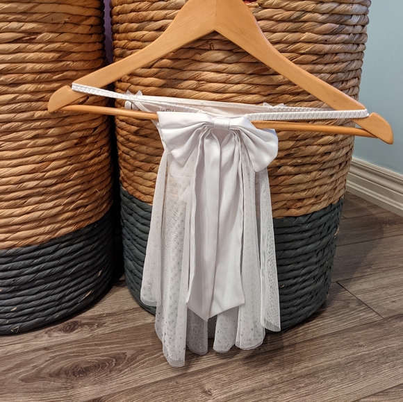 NWOT (S) - LA SENZA Bridal Thong with Veil - Picture 8 of 10